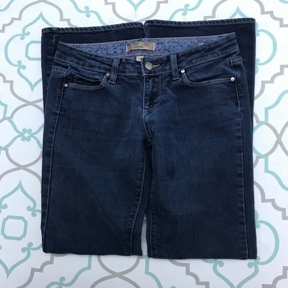 💙👖BEAUTIFUL PAIGE JEAN👖💙28 5/6 29” DARK PETITE - Picture 5 of 8
